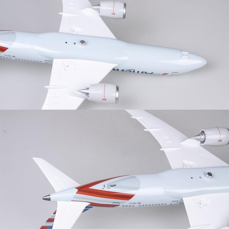 1:130 American Airlines Boeing 787 Airplane Model 18" Decoration & Gift (LED) - Image 6