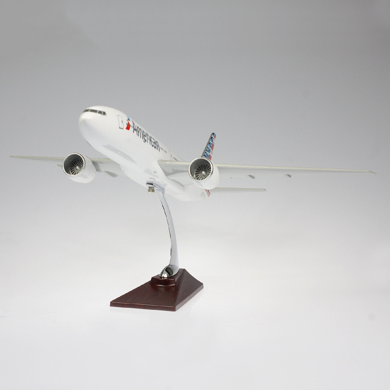 1:150 American Airlines Boeing 777 Airplane Model 18” Decoration & Gift - Image 2