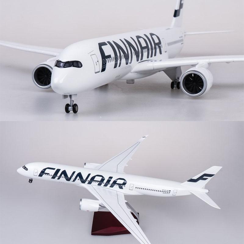 1:142 Finnair Airbus 350 Airplane Model 18” Decoration & Gift - Image 4