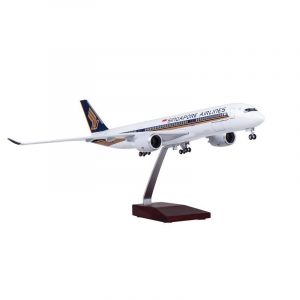 1:142 Singapore Airlines Airbus 350 Airplane Model 18” Decoration & Gift (LED)