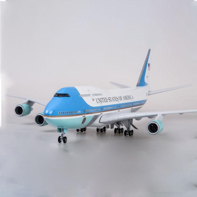 1:150 USAF Air Force One Boeing Airplane Model 18″ Decoration & Gift - Image 7
