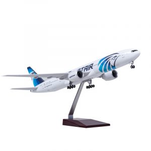 1:157 EgyptAir Boeing B777 Model Airplane