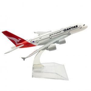 1:400 Qantas Airlines A380 Model Airplane Metal Diecast