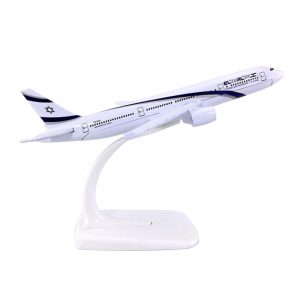 1:400 El Al Israel Airlines Boeing 777-200 Airplane Model