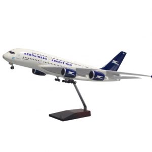 1:160 Aerolineas Argentinas Airbus A380 Airplane Model 18” Decoration & Gift