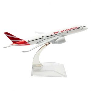 1:400 Air Mauritius Airbus 350 Airplane Metal Diecast Model