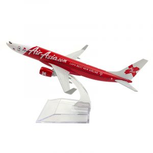 1:400 AirAsia Boeing 737 Airplane Metal Diecast Model