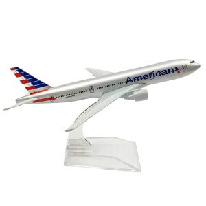 1:400 American Airlines B777 Airplane Metal Diecast Model