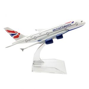 1:400 British Airways A380 Airplane Metal Diecast Model