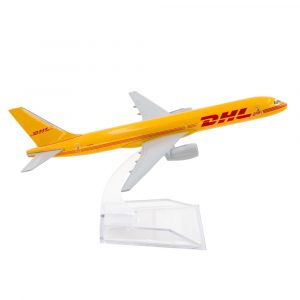 1:400 DHL Boeing 757 Airplane Model Metal Diecast