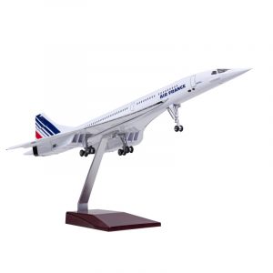 1:125 Air France Concorde Supersonic Airplane Model 18” Decoration & Gift