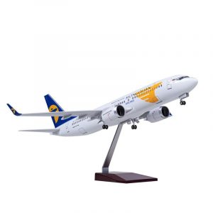 1:85 Mongolian Airlines Boeing 737 Airplane Model 18” Decoration & Gift