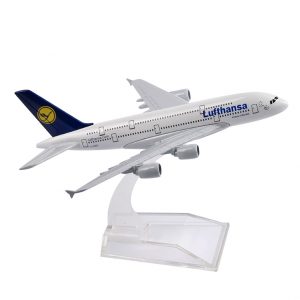 1:400 Lufthansa Airlines Airbus A380 Airplane Model Metal Diecast