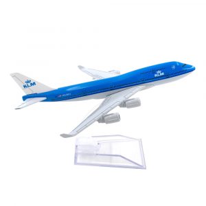 1:400 KLM Royal Dutch Airlines Boeing 747 Airplane Model Metal Diecast