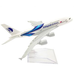 1:400 Malaysia Airlines A380 Model Aircraft Metal Diecast Airplane Model