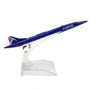 1:400 Pepsi Concord Diecast Airplane Metal Diecast Model