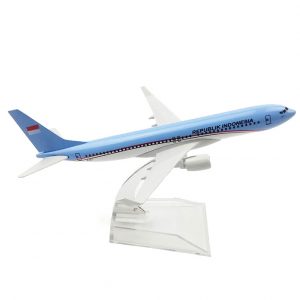 1:400 Indonesian Presidential Boeing B737 Airplane Metal Diecast Model“Indonesia One”