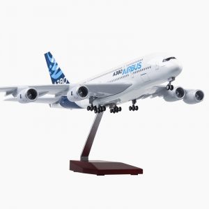 1:160 Prototype Model Airbus A380 Airplane Model 18” Decoration & Gift (LED)