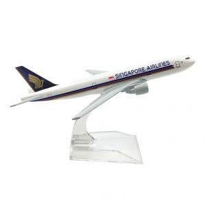 1:400 Singapore Airlines Airbus A380 Model Airplane Metal Diecast