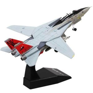 1:100 USA Fighter F-14/F-15 Alloy Simulation model