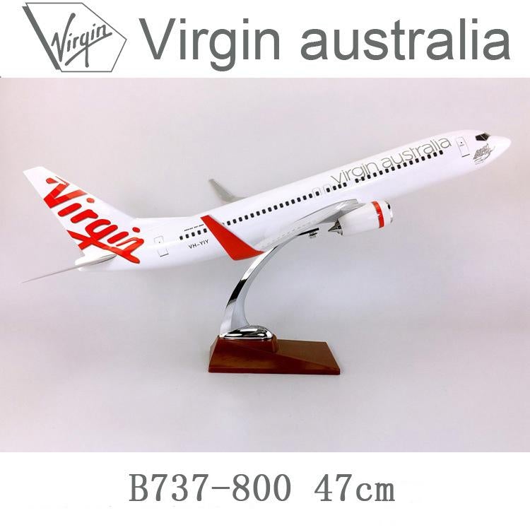 1:87 Virgin Australia B737-800 Airplane Model 18inch - Image 2