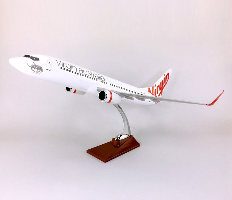 1:87 Virgin Australia B737-800 Airplane Model 18inch - Image 3
