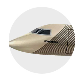 Bombardier Global 7500 Business Jet Model Airplane