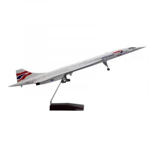 1:125 British Airways Concorde Airplane model 19.6” led Decoration & Gift