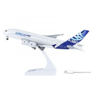 Prototype Airbus A380 with LED Light