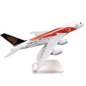Singapore Airlines A380 Airplane Model