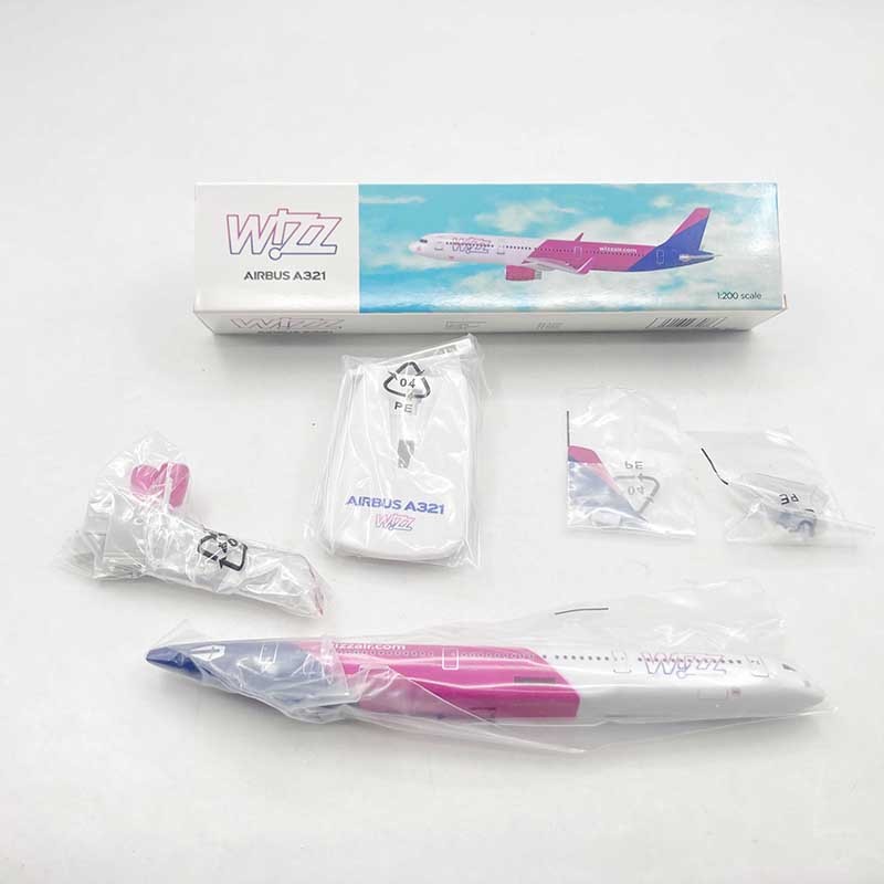 Wizz Air A321 Airplane Model