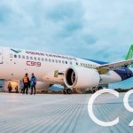 China's first C919 passenger plane