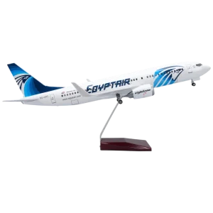 1:100 EgyptAir Boeing 737-800 Airplane Model
